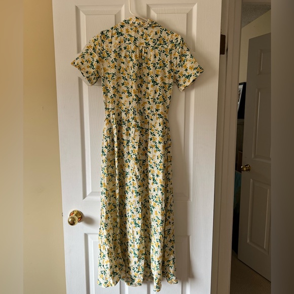 Urban outfitters yellow floral dress - Picture 4 of 6